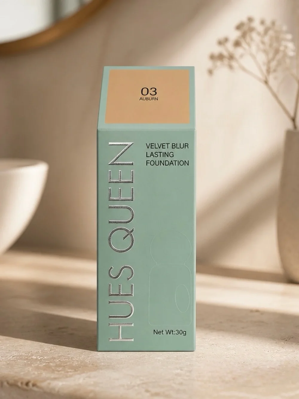 Velvet Blur Lasting Foundation - 03 Auburn (30g)